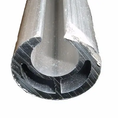Keder buis Aluminium Dia 27mm 3300 Mm Lang
