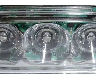 LED Flitslamp 12v Oranje