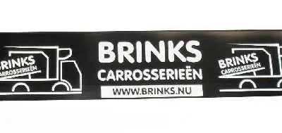 Spatlap 2400x380 Met Opdruk Brinks.