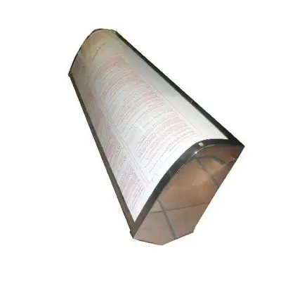 Lichtbak Voor Dakmontage LED 1250x300x150mm RVS