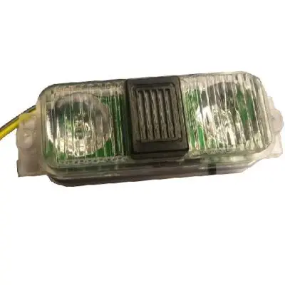 Achteruitrijalarm 12v Met LED Lamp Oranje