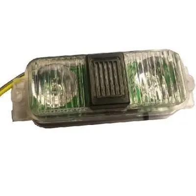 Achteruitrijalarm 24v Met LED Lamp Oranje