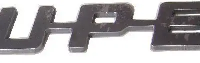 Logo Super 40cm Lang 1mm Dik