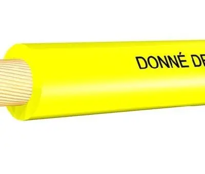 Kabel 0.75 qmm Geel Rol 100 Meter
