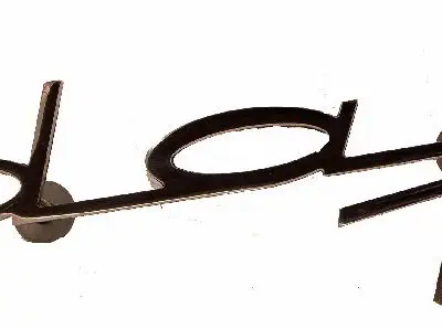 Embleem Voor DAF 20cm RVS