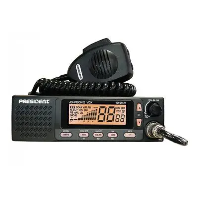 27 Mc Radio President Johnson Ii 12-24v
