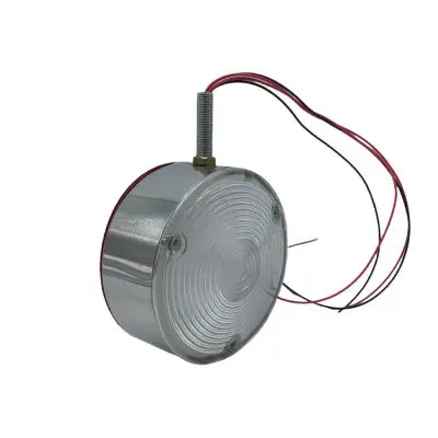 Knipperlicht Voor Onder Spiegel LED RVS Rood-wit