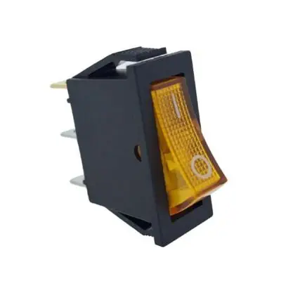Schakelaar Aan-uit Met Oranje LED Lamp
