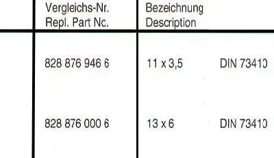 Remslang 11mm Bin.DIN 74310
