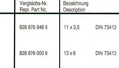 Remslang 13mm Bin. Din 74310