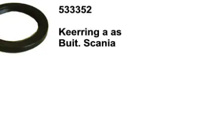 Keerring Achteras Buiten Voor SCANIA