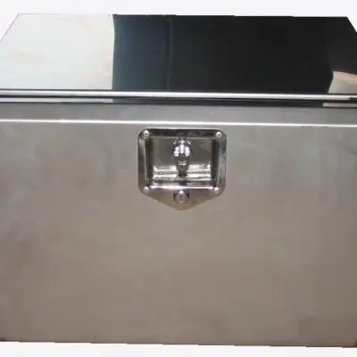 Kist Roestvrijstaal 600l400h480mm D + Vlonder