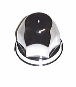 Beschermdop Wielmoer Chroom 32 Mm Plastic