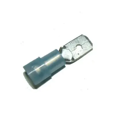 Kabelschoen Blauw 6.3mm-