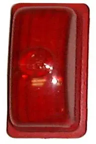 Glas Markeringslamp Rood Ml
