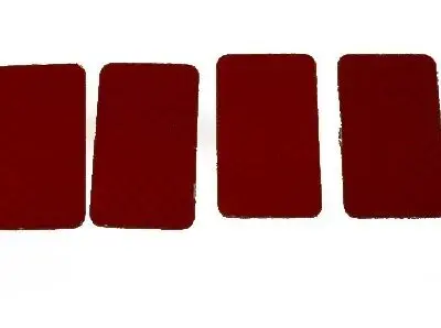 Markeringsstickerset Rood 5x3cm