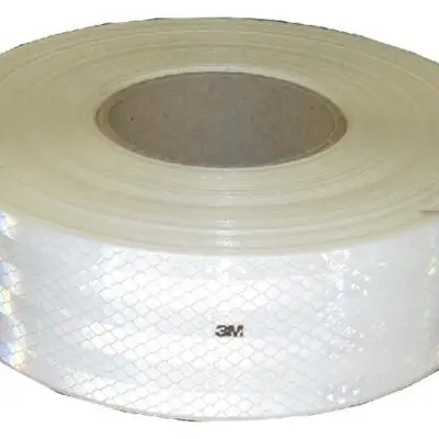 Reflectie Tape Wit 50 Mtr. 3m 53.5mm Breed