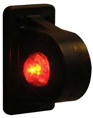 LED Breedtelamp 12 -24v Kort Rechts.