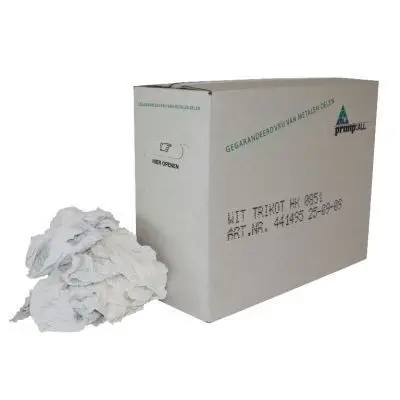 Poetsdoeken 10kg Witte Tricot