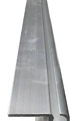 Profiel 3meter Lengte Kederbuis Aluminium 14mm