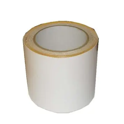 Reparatie Tape Wit Ral 9010 Tbv Zeil 100mm Breed