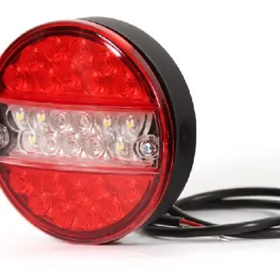 LED Combi Mist Achteruitrijlamp 12v Plat 140mm 45mm hoog