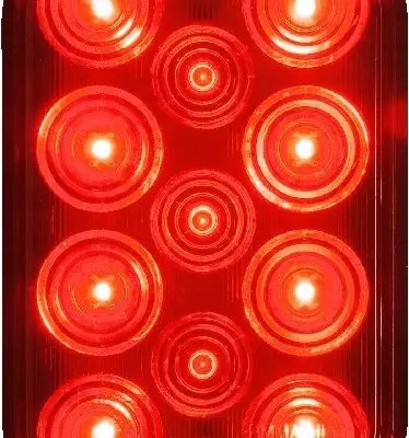 LED Unit Achter-rem Licht 12-24v 135x87mm Ip67