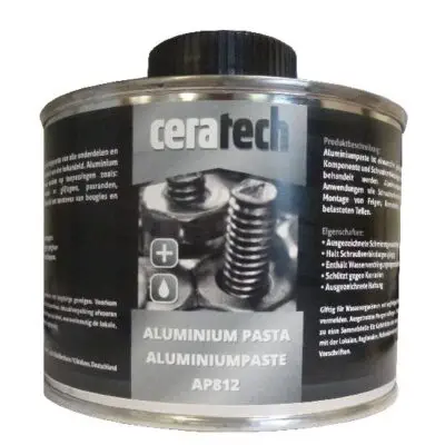 Aluminium Pasta Blik Met Kwast 500 Gr.
