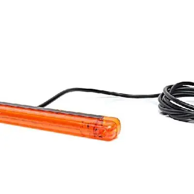 LED Flitslamp 12-24v 18 LEDS Ip68 300mm Oranje Was