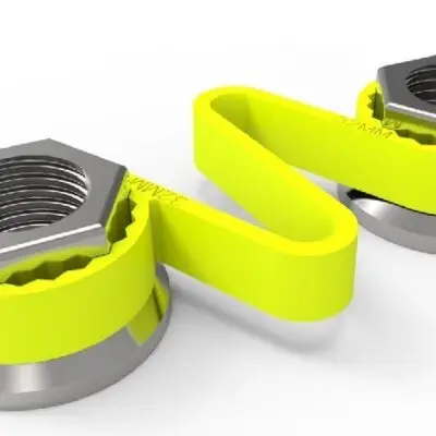 Wielmoer Borging 32mm Checklink Geel.
