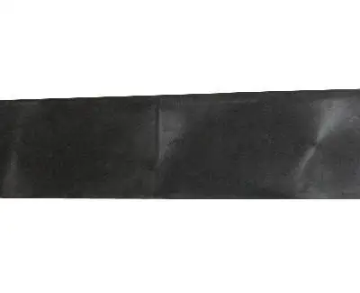 Spatlap 2380 X380mm Zwart Rubber