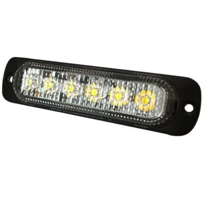 LED Flitslamp 12-24v Ip67 6 LEDS 112.6x12.6x28.3mm