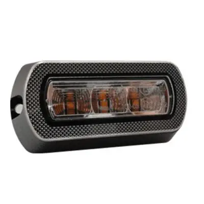 LED Flitslamp 12-24v Ip69k 3 LEDS 91x48x28mm