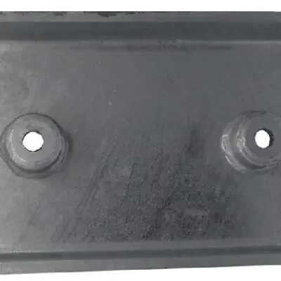 Plaat Staal Voor Stootrubber Eha-1010 500x250x12mm