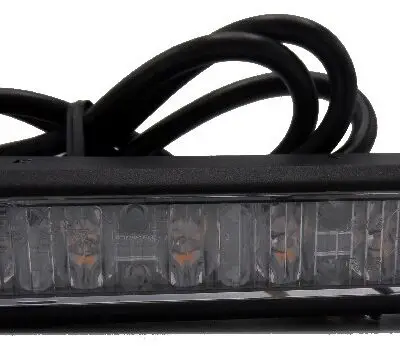 LED Flitslamp 12-24v Ip68 6 LEDS 132x28x28mm