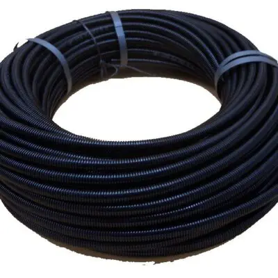 Spiraalbuis Flexibele MANtelbuis Zwart Polypropylene 16mm Rol 100meter