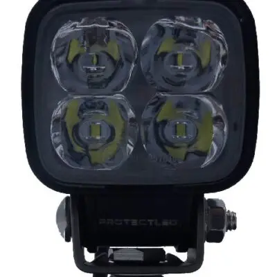 LED Werklamp 12-24v  800 Lumen Ip69k 52x45mm Vierkant