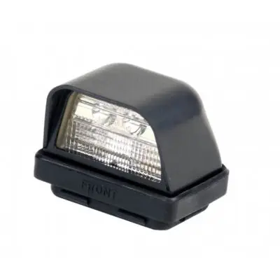 LED Kentekenverlichting 12-24v  Zwart