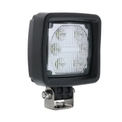 LED Werk-Achteruitrijlamp 12-24v 6 LED 101x97mm.IP69K Vierkant