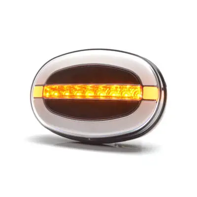 LED Positie-knipperlicht  12-24v 136x91x40mm Ip69k