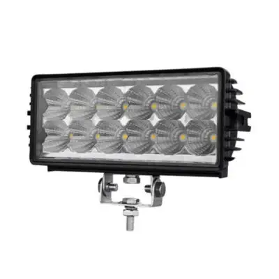 LED Werklamp 12-24v 2700 Lu  Breedstraler 167mm Rechthoekig