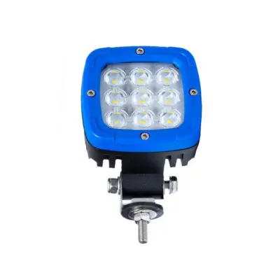 LED Werklamp 12-24v 2800 Lumen Deutsch Stekker Vierkant
