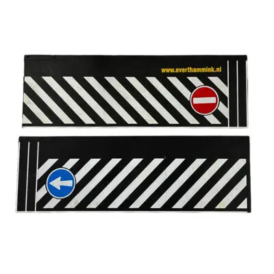 Spatlap 2400x380mm Gestreept